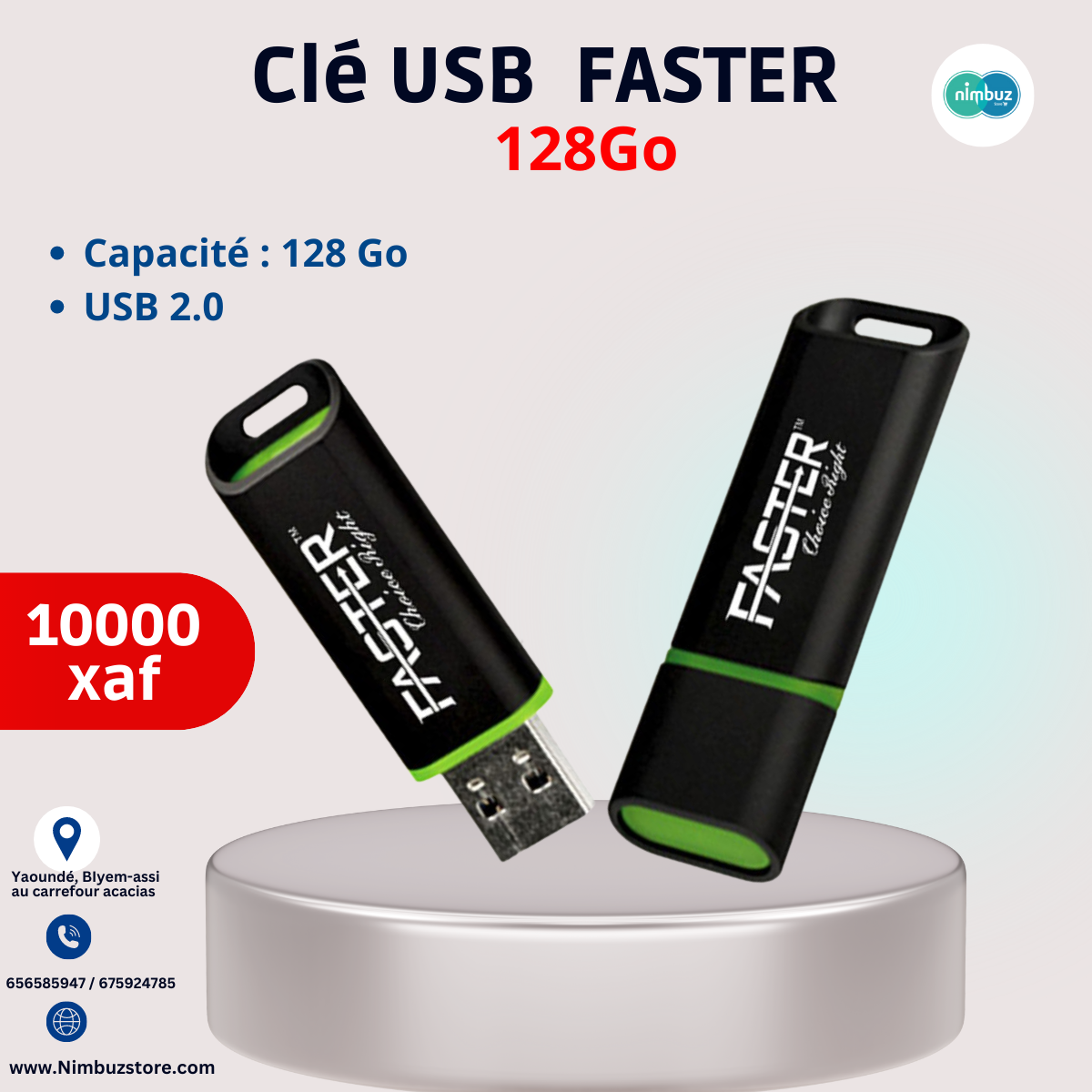 64Go clé USB - SanDisk - Nimbuz Store