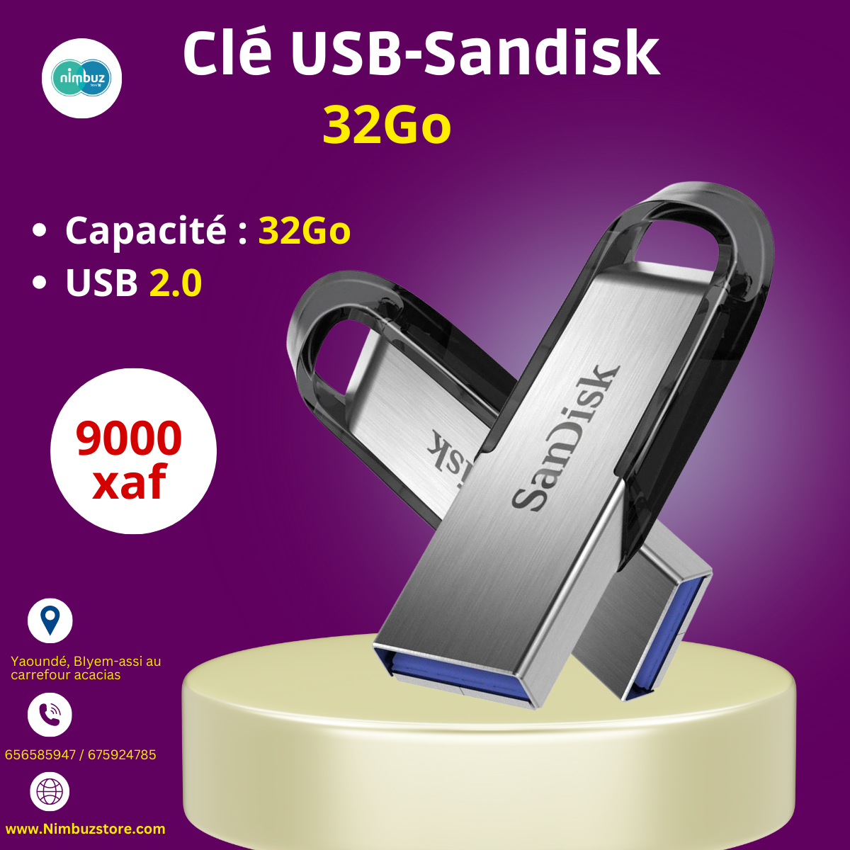 32Go clé USB-SanDisk